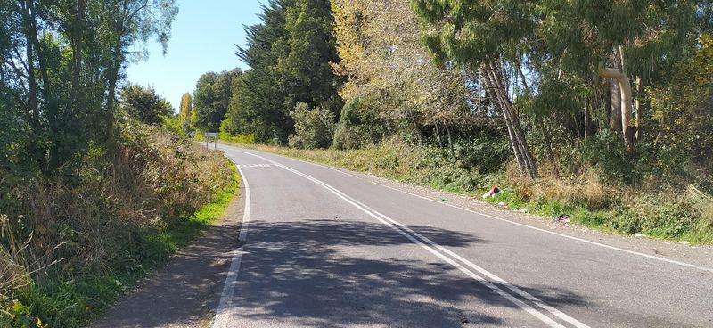 Catastro de la Ruta S-31 en Vilcún, Región de La Araucanía