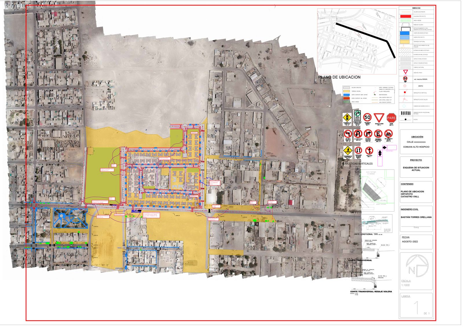 Plano de medidas de mitigación del proyecto Conjunto Habitacional Fuerza y Esperanza